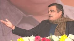 Jaunpur: CM Yogi की तारीफ में बोले Nitin Gadkari - 'Yogi ji ने गुंडों को उखाड़ कर फेंक दिया' ।