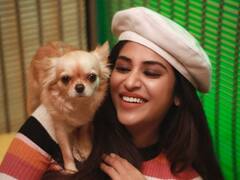 Indhuja Ravichandran pics: தனது செல்லக்குட்டியுடன் இந்துஜா கொடுத்த கியூட் போஸ்கள்..!