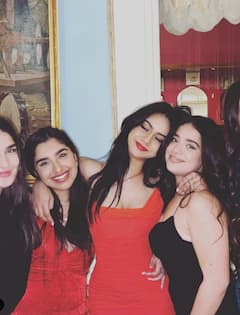 Ajay Devgn & Kajol’s Daughter Nysa Devgn Looks Ravishing In RED As She Parties Hard With Friends- See Pics