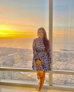 Aishwarya Rajesh Pics: துபாயில் பொழுதை கழிக்கும் ஐஸ்வர்யா ராஜேஷ்... குளு குளு புகைப்படங்கள்...!