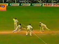 Cricket Memories: 200 टेस्ट मैचों में महज एक बार ऐसे आउट हुए हैं सचिन, देखें वीडियो..