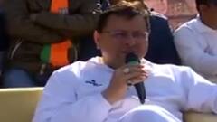 Dehradun: रन लेने के दौरान गिरे CM Dhami, हाथ में लगी चोट| Hindi News