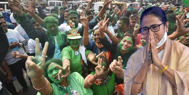 KMC Election Result 2021: TMC bags easy win with 134 wards in bag TMC Wins KMC Election: ১১৪ থেকে ১৩৪, পুরভোটে নিজেকেই ছাপিয়ে গেল তৃণমূল