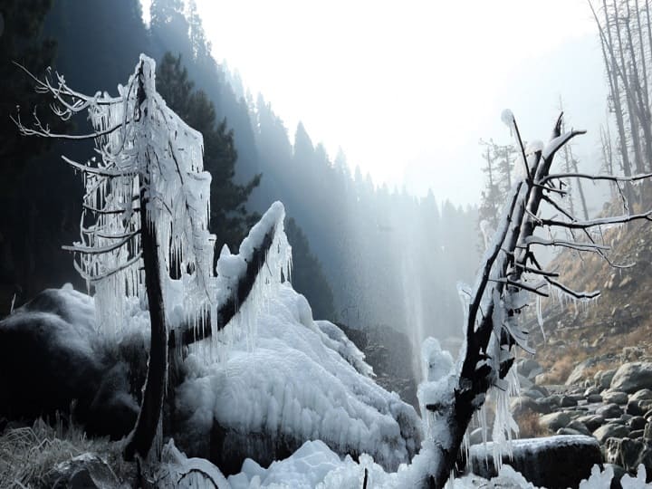 Cold snap in north India, breaks 23-year record in Jammu and Kashmir उत्तर भारतात थंडीचा कहर; अनेक ठिकाणी तापमान उणे, जम्मू काश्मीरमध्ये 23 वर्षाचा विक्रम मोडला