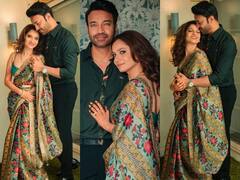 Ankita Lokhande Saree: शादी के बाद ससुराल में ऐसी खूबसूरत साड़ी पहन न्यूली वेड अंकिता ने पति विक्की संग किया रोमांस, खूब प्यार लुटाते दिखे मिस्टर जैन