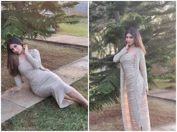 મૌની રૉયનો ટ્યૂબ ડ્રેસમાં દિલકશ અંદાજ વાયરલ