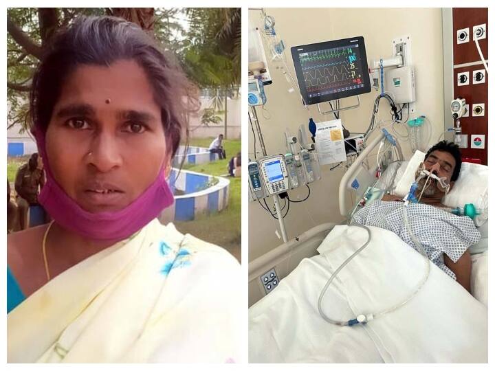 Tanjur Wife petitions to release husband who is undergoing treatment in Dubai துபாயில் கோமா நிலையில் கணவர்... மீட்டு வர போராடும் மனைவி!