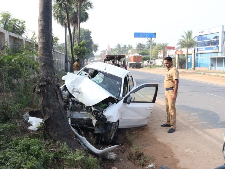 கடலூரில் கட்டுப்பாட்டை இழந்த கார் பனை மரத்தில் மோதி விபத்து - 3 பேர் உயிரிழப்பு