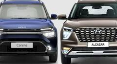 Kia Carens, Hyundai Alcazar અને Maruti XL6 માંથી કઈ છે શ્રેષ્ઠ ?