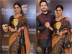 Newlywed Sayantani Ghosh Calls Her Husband Lucky Charm As She Wins Award- See Pics