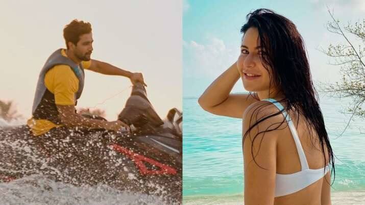 कैटरीना कैफ ने हाल ही में 9 दिसंबर को एक्टर विकी कौशल संग शादी रचाई है. दोनों ने राजस्थान में शाही तरीके से शादी की. शादी के बाद ये कपल हनीमून के लिए मालदीव्स रवाना हो गया. कैटरीना ने मालदीव्स से फोटोज भी शेयर की हैं.