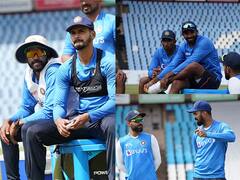 India vs South Africa : भारतीय कसोटी संघ सरावात रमला, सेन्चुरियन मैदानातील फोटो BCCI कडून शेअर