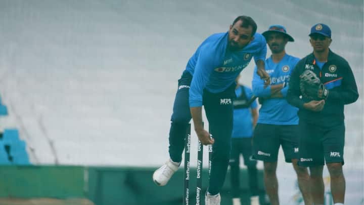 নেটে গা ঘামাতে দেখা গেল মহম্মদ শামিকে। পেস বিভাগকে নেতৃত্ব দেবেন বাংলার এই পেসার।