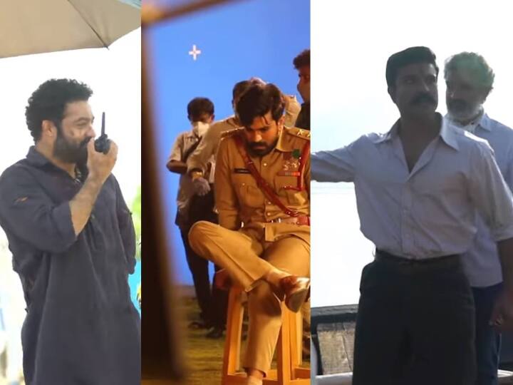‘RRR’ Promotions .. Farewell Ram-Bheem Making Videos out Watch video | RRR  | பீம் மற்றும் ராமின் மேக்கிங் காட்சிகள் வெளியீடு - வைரலாகும் வீடியோ!