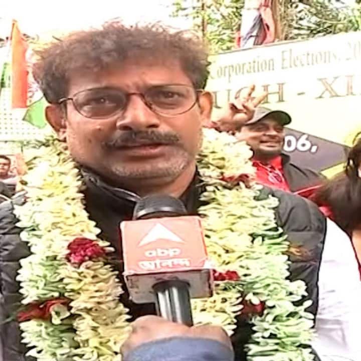 ১২ নম্বর বরোর ১০৮ নম্বর ওয়ার্ড থেকে জয়ী সুশান্ত কুমার ঘোষ