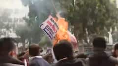 Massive protests against Ajay Mishra Teni by opposition, where is he?