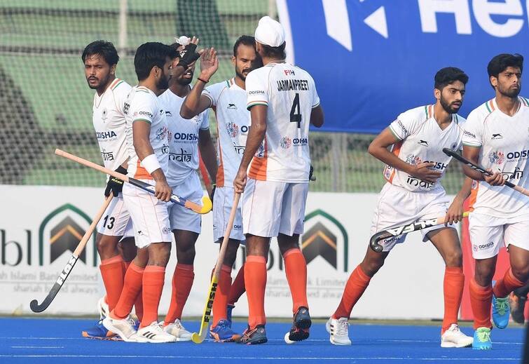 Asian Champions Trophy IND vs PAK hockey India beats Pakistan 4-3 to win Bronze medal in tournament IND vs PAK Hockey Semi Final: ભારતીય હોકી ટીમે પાકિસ્તાનને 4-3થી  હરાવ્યું, બ્રોન્ઝ મેડલ પર કર્યો કબજો