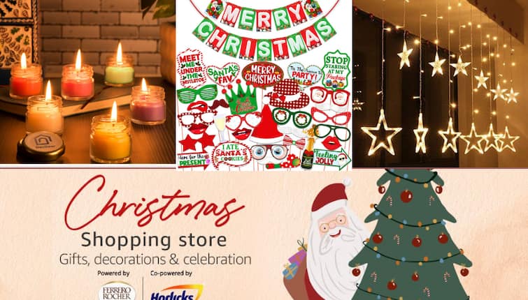 Amazon Menawarkan Lampu Hias Untuk Dekorasi Rumah Natal Lilin Natal Kesepakatan Kain Natal Online, Ide Dekorasi Natal Dekorasi Pohon Natal Di Rumah