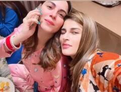 Shraddha Arya Party: पति को छोड़ गर्ल गैंग के साथ 'पजामा पार्टी' करते दिखाई दी नई-नवेली दुल्हन श्रद्धा आर्या, देखिए तस्वीरें