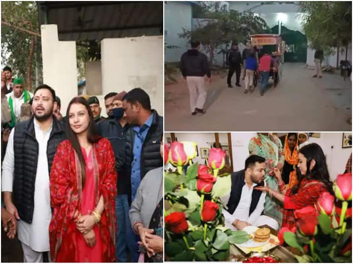 हाल ही में दिल्ली में लालू प्रसाद यादव के छोटे बेटे तेजस्वी यादव (Tejashwi Yadav) अपनी स्कूल की दोस्त रेचल से शादी के बंधन में बंधे हैं. फिलहाल तेजस्वी अपनी नई नवेली दुल्हन के साथ पटना में हैं. वहीं शादी के बाद से ही नवविवाहित जोड़ा चर्चा में बना हुआ है. पिछले कई दिनों से लालू यादव के आवास पर बधाई देने वालों का जमघट लगा हुआ था. अब जब ये सिलसिला थोड़ कम हुआ तो तेजस्वी यादव ‘परफेक्ट हसबैंड’ बनने की राह पर निकल पड़े हैं. मंगलवार को राबड़ी आवास के अंदर नई दुल्हनिया की खातिर चाट वाले को बुलाया गया. यहां राबड़ी देवी, तेजस्वी यादव और उनकी पत्नी रेचल समेत कई अन्य लोगों ने चाट-गोलगप्पे का जमकर लुत्फ उठाया अंदर की तस्वीरें तो बाहर नहीं आ सकीं लेकिन चाट वाले ने अंदर की बात जरूर बताई