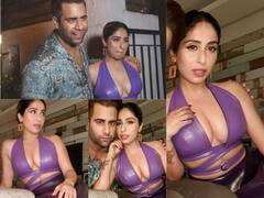 Neha Bhasin Trolled For Wearing BOLD Plunging Neckline Top As She Steps Out For Dinner With Bigg Boss 15's Rajiv Adatia- See Pics