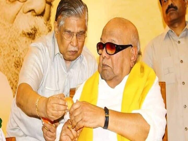 K Shanmuganathan : 'முன்னாள் முதல்வர் கருணாநிதியின் நிழல் சண்முகநாதன் மறைவு’  திருவாரூர் மக்கள் கண்ணீர் அஞ்சலி..!