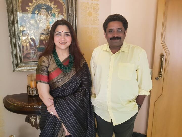 actress kushbu join hands with seenu ramasamy for upcoming film kushbu with seenuramasamy | சீனு ராமசாமியுடன் கூட்டணி அமைத்த குஷ்பு -  பென்னிகுவிக் வாழ்க்கை வரலாற்று படமா?