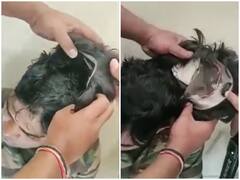 Watch : एग्जाम में इस 'मुन्ना भाई' का 'जुगाड़' देख चकरा गई पुलिस, वीडियो देख लोग बोले- 'ऐसे टैलेंट की स्पेशल भर्ती हो'