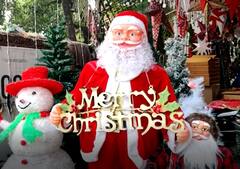 Merry Christmas 2021 : नाताळ निमित्ताने वसईच्या बाजारपेठा सजल्या, खरेदीसाठी नागरिकांची लगबग