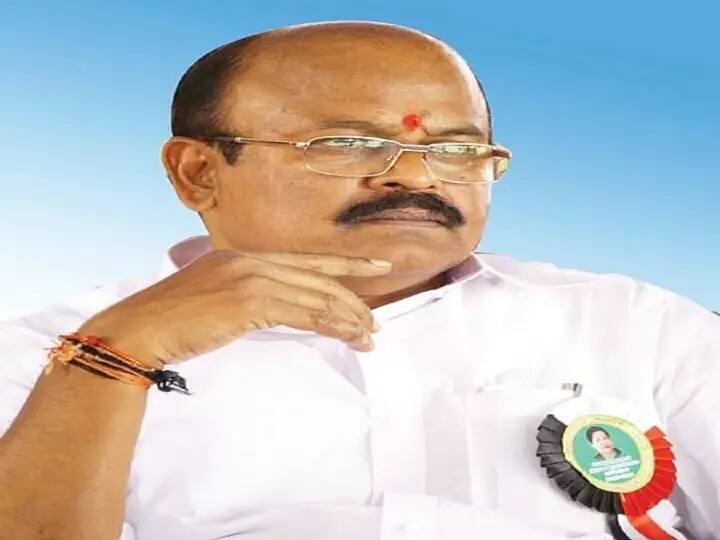 DMK Cadre Hurl Footwear On AIADMK MLA Pollachi Jayaraman During Scuffle, Incident Creates Tension In TN District DMK Cadre Hurl Footwear On AIADMK MLA Pollachi Jayaraman During Scuffle, Incident Creates Tension In TN District