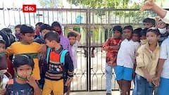 మహబూబాబాద్ జిల్లా కేంద్రంలో ని వెంకటేశ్వర బోడ్ ప్రైమరీ పాఠశాల కు తాళం