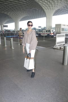 Tara Sutaria Sports The Perfect Winter Airport Look, See PICS