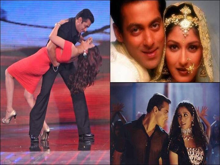 सलमान खान पिछले 30 सालों से ज्यादा समय से फिल्म इंडस्ट्री में एक्टिव हैं. इस दौरान सलमान ने लगभग सभी बड़ी एक्ट्रेसेस संग काम किया. इनमें से कुछ ऐसी एक्ट्रेसेस रहीं जिन्होंने एक फिल्म के बाद दोबारा कभी सलमान संग काम नहीं किया. आइए जानें उनमें से कुछ चर्चित एक्ट्रेसेस के नाम: