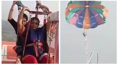 Watch: पैरासेलिंग के दौरान नाव में अटकी पैराशूट की रस्सी, फिर जो हुआ जानकर उड़ जाएंगे होश