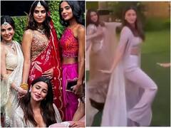 Alia Bhatt Burns The Dance Floor As She Grooves To Hit Numbers At BFF Meghna Goyal's Wedding- INSIDE VIDEOS & PICS
