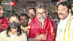 తిరుమల శ్రీవారి దర్శనం లో పుష్ప టీం