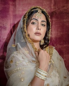 Hina Khan : हिना खानचा रॉयल लूक, पाहा फोटो
