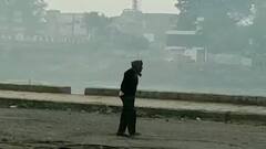 Maharashtra Winter :धुळ्याचं तापमान 5.6 अंशांवर ,थंडीपासून बचावासाठी शेकोट्यांचा आधार