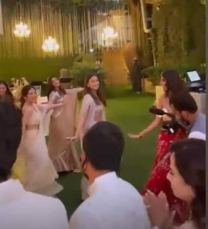 Alia shook a leg with her gal pals at the wedding. Her dance video from the wedding festivities is going big time viral on social media.