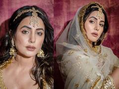 Hina Khan : हिना खानचा रॉयल लूक, पाहा फोटो