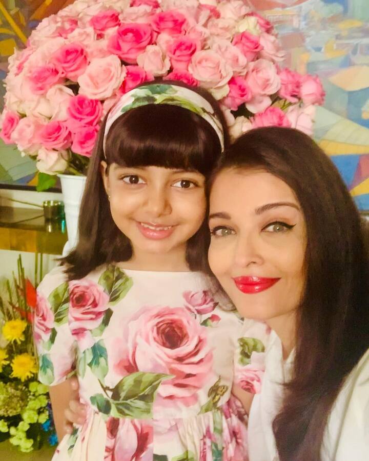 ఐశ్వర్యరాయ్ - ఆరాధ్య క్యూట్ పిక్స్  -Image Credit: AishwaryaraiBachchan/Instagram