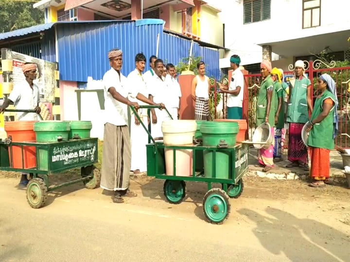 குப்பைய தரம் பிரிச்சு கொடுங்க - மக்களிடம் காலி விழுந்து விழிப்புணர்வு ஏற்படுத்திய விவசாயி