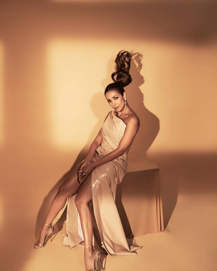 मलायका अरोरा (Malaika Arora) नेहमीच वेस्टर्न आणि शॉर्ट्स ड्रेस वेअर करते. पण जेव्हाही मलायका ट्रेडिशनल लूक वेअर करते तेव्हा तिच्यावर अनेकांच्या नजरा खिळतात. (PHOTO : @malaikaaroraofficial/Instagram)