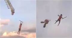 ਜਦੋਂ ਪਤੰਗ ਨਾਲ ਉੱਡ ਗਿਆ ਵਿਅਕਤੀ, ਵੀਡੀਓ ਹੋਈ ਵਾਇਰਲ