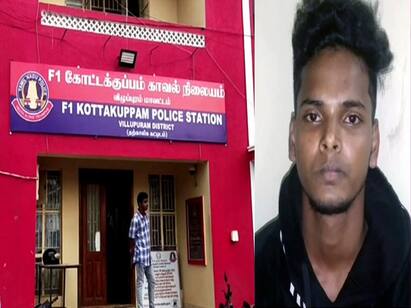 Vilupuram teenager has been arrested for sexually harassing a student டியூசனுக்கு வந்த மாணவியிடம் சில்மிஷம்: சிகிச்சையிலிருந்த வாலிபர் கைது!