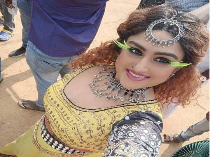 Vijay Tv popular Tamil actress vanitha vijayakumar Item song recent instagram photos goes viral vanitha vijayakumar instagram photos: குத்துப்பாட்டில் களமிறங்கும் வனிதா விஜயகுமார் - போட்டோ வைரல்