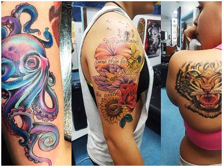 Semi Permanent Tattoo Flower | Mi Ink Tattoos