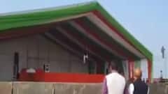 चुनाव से पहले Aligarh में SP-RLD की संयु्क्त रैली, ऐसे सजाया गया मंच| Hindi News