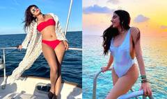 YEAR ENDER 2021: આખા વર્ષ દરમિયાન આ હસીનાઓનો બિકીની લૂક રહ્યો સૌથી વધુ ચર્ચામાં, બીચ પરની તસવીરોથી ફેન્સના જીત્યા દિલ...................