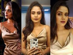 Hemangi Kavi PHOTO: हेमांगीचा हटके अंदाज; सोनेरी रंगाचा ड्रेस अन् हॉट लुक व्हायरल